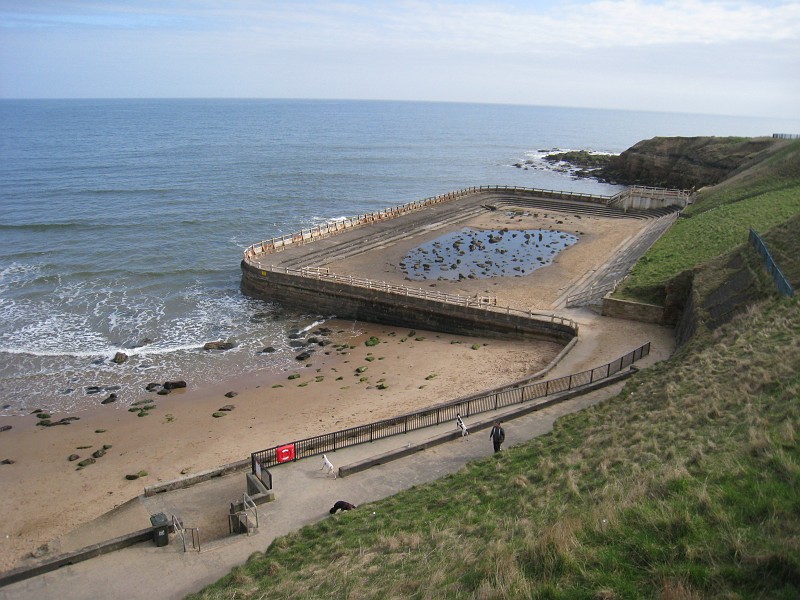 2011 UK England Newcastle  0710.jpg - A visit to Newcastle in the UK, April 2011. The first day was getting there, seeing downtown, shopping, "The Keep", the Grand Hotel, and the coast.